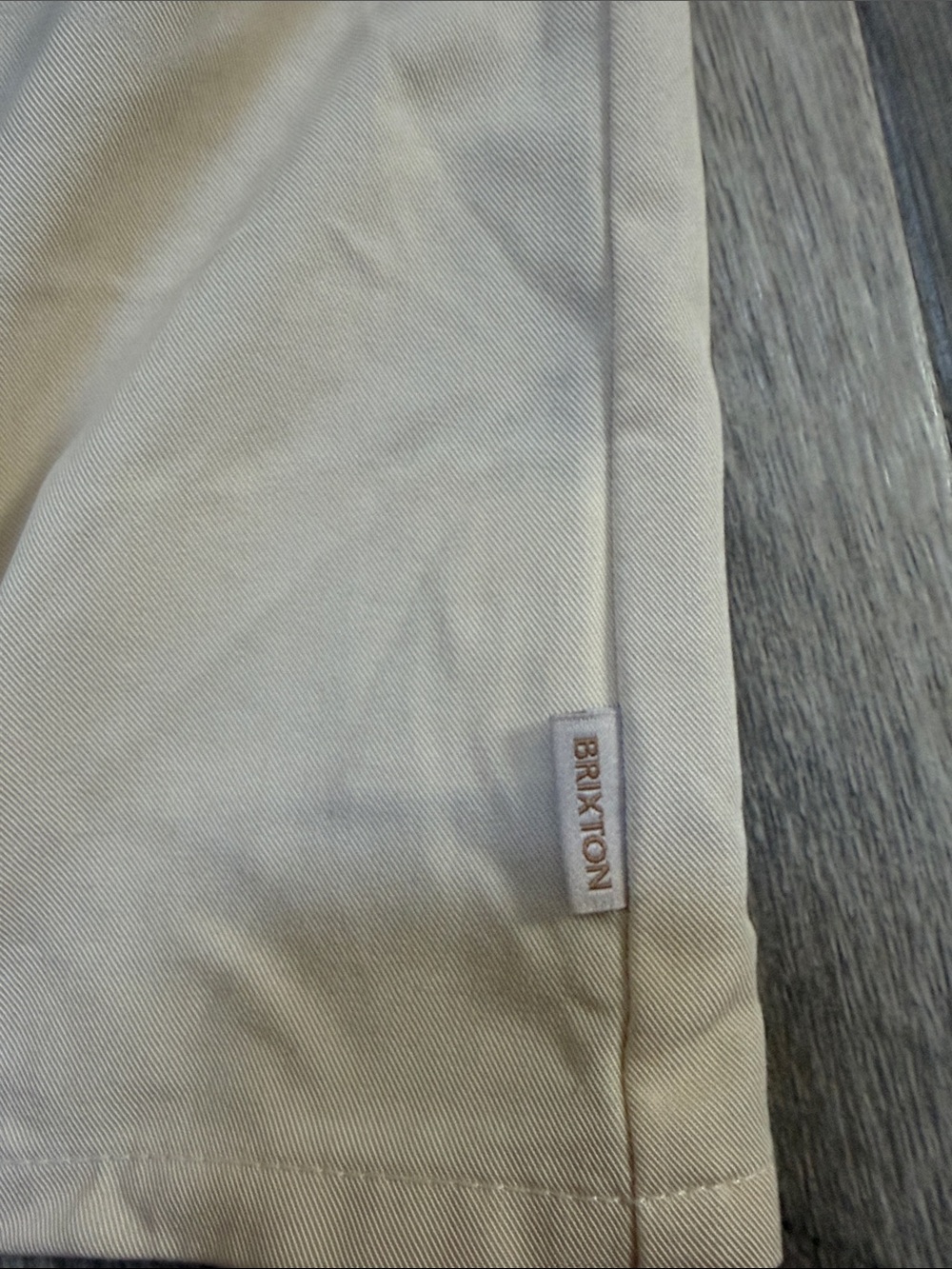 Brixton Sleeveless Button-Front Crop Top in Cream - Picture 7 of 12